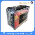 custom eco pvc zipper plastic blanket bag